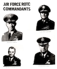 Picture of former Air Force ROTC commandants