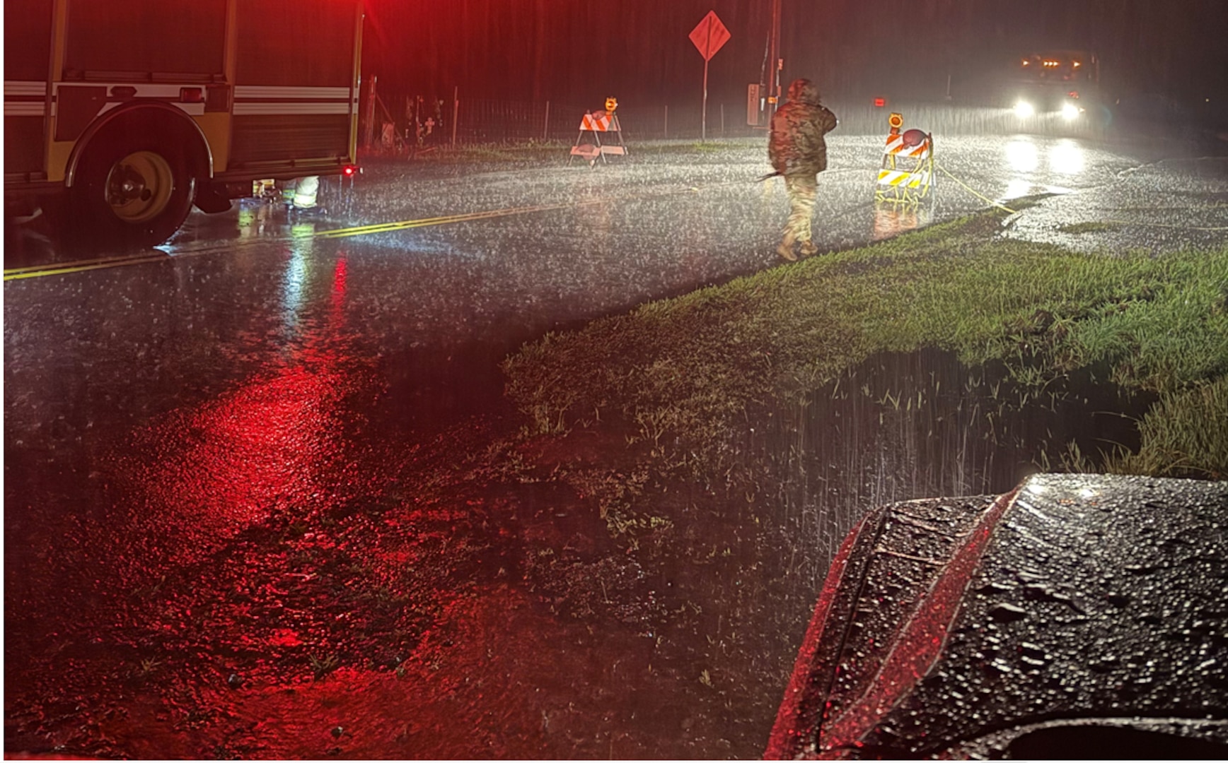 Hawaii National Guard assists with recovery efforts following the impacts of Tropical Storm Lala.