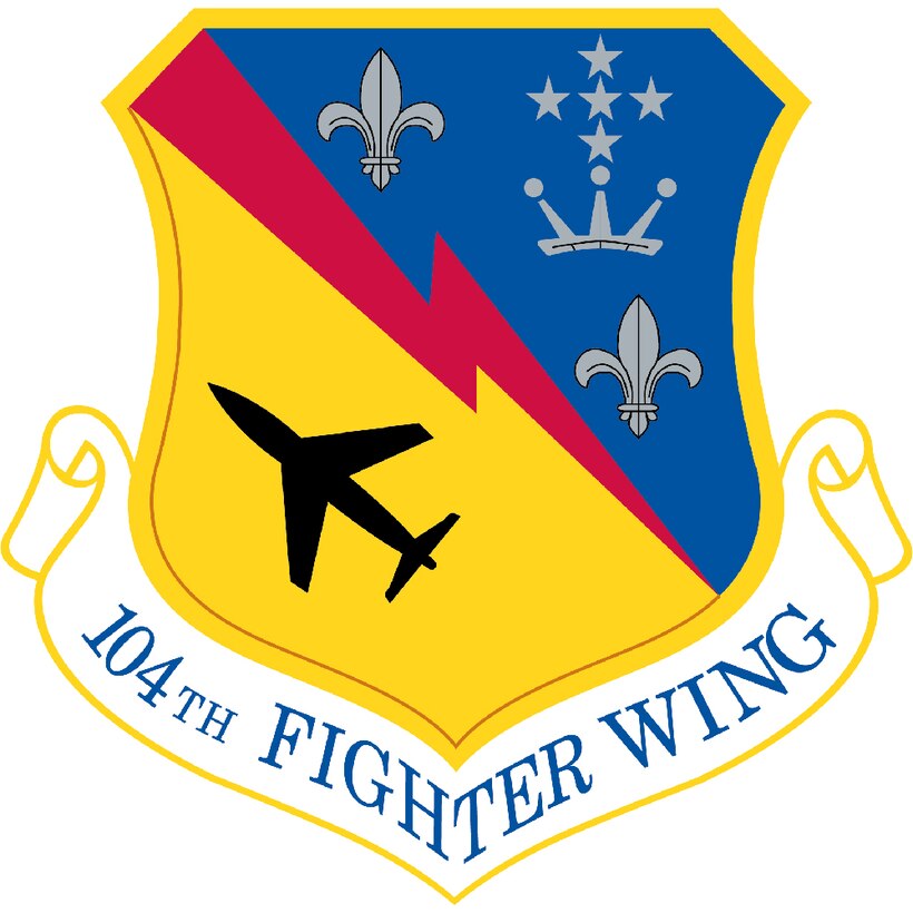 104th Fighter Wing Shield