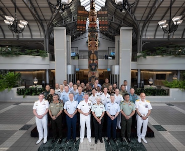Senior military leaders representing 30 delegations and 29 countries gather for the 28th Indo-Pacific Chiefs of Defense Conference in Victoria, British Columbia, Canada, on September 1, 2026.