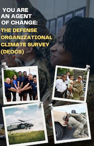 The District of Columbia National Guard's Defense Organizational Climate Survey (DEOCS) annual fielding window is approaching. The DEOCS is a key tool for assessing unit morale, identifying risk factors, and guiding prevention efforts. This critical survey allows every member of our organization to provide confidential feedback on our command climate, trust in leadership, cohesion, and unit readiness. Results support the development of evidence-based action plans to improve workplace culture and mission effectiveness. And strong participation provides reliable data to help us address issues before they become barriers to readiness.
