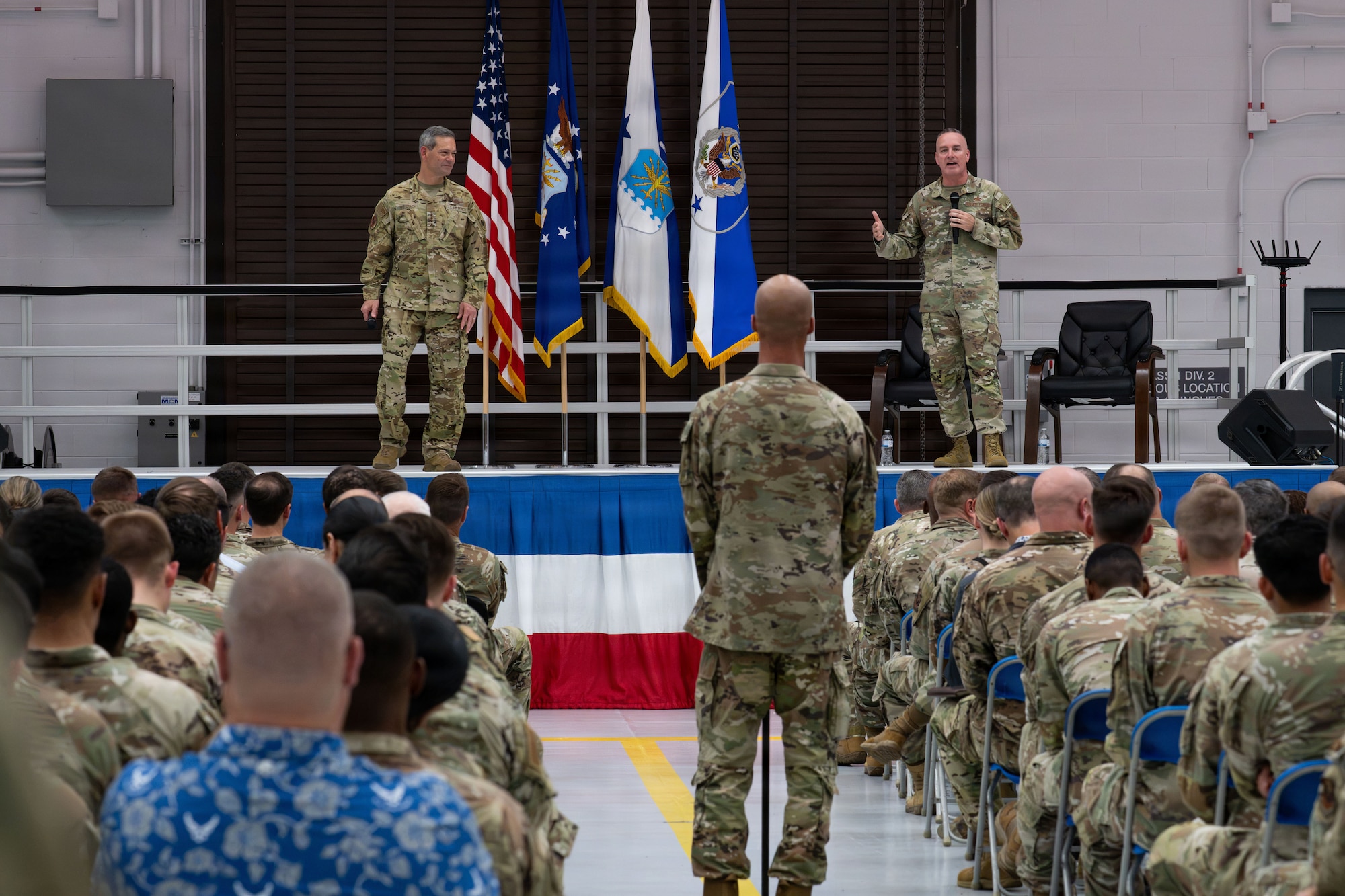 Air Force Chief of Staff Gen. Ken Wilsbach and Chief Master Sergeant of the Air Force David Wolfe, accompanied by their spouses, Mrs. Cindy Wilsbach and Dr. Doniel Wolfe, visited Air Force Special Operations Command at Hurlburt Field, Florida, Sept. 2, 2026.