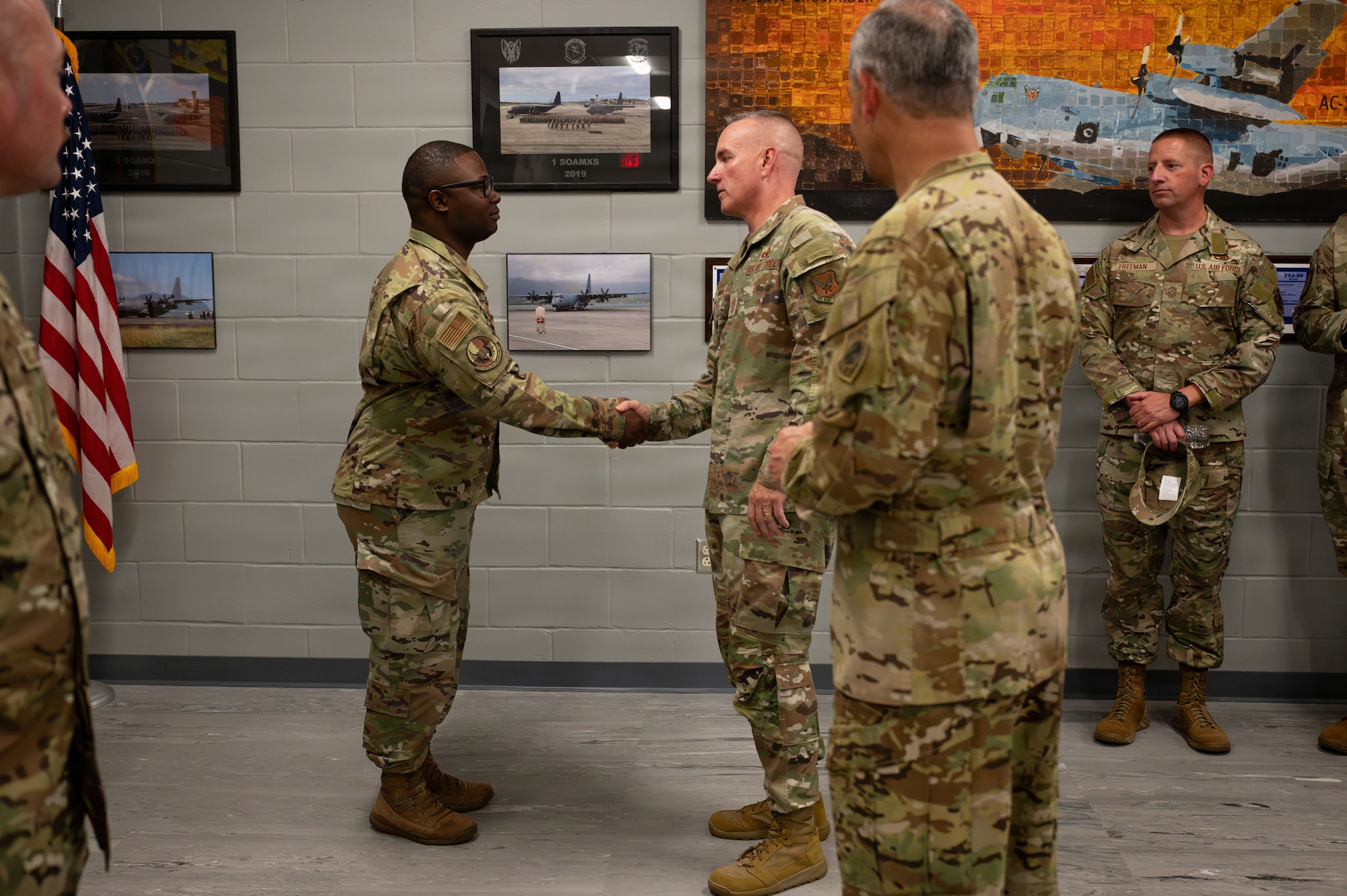 Air Force Chief of Staff Gen. Ken Wilsbach and Chief Master Sergeant of the Air Force David Wolfe, accompanied by their spouses, Mrs. Cindy Wilsbach and Dr. Doniel Wolfe, visited Air Force Special Operations Command at Hurlburt Field, Florida, Sept. 2, 2026.