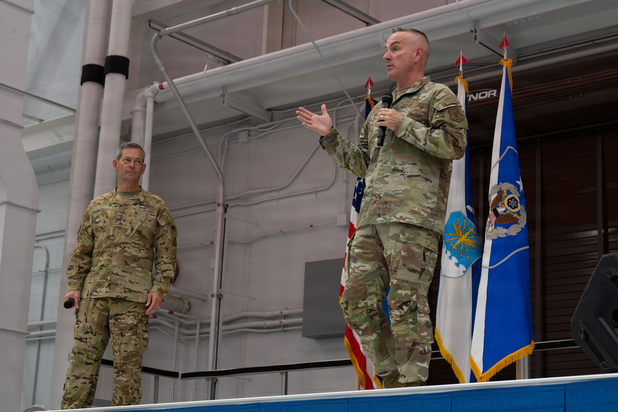 Air Force Chief of Staff Gen. Ken Wilsbach and Chief Master Sergeant of the Air Force David Wolfe, accompanied by their spouses, Mrs. Cindy Wilsbach and Dr. Doniel Wolfe, visited Air Force Special Operations Command at Hurlburt Field, Florida, Sept. 2, 2026.