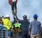 Missile maintenance technicians with the 583rd Missile Maintenance Squadron hoist a missile suspension system at a launch facility near Minot Air Force Base, North Dakota, Aug. 18, 2026.