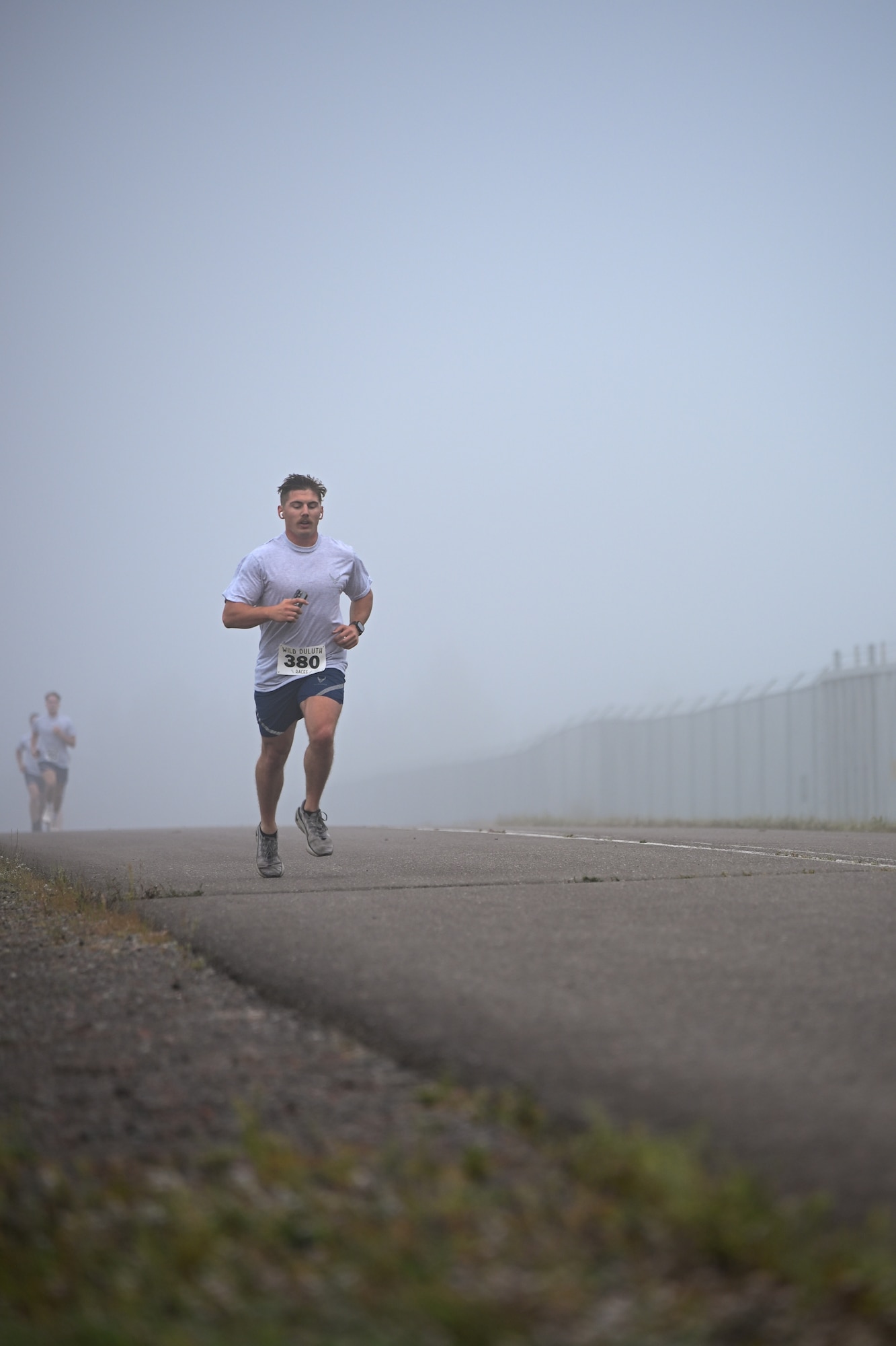 Airmen running