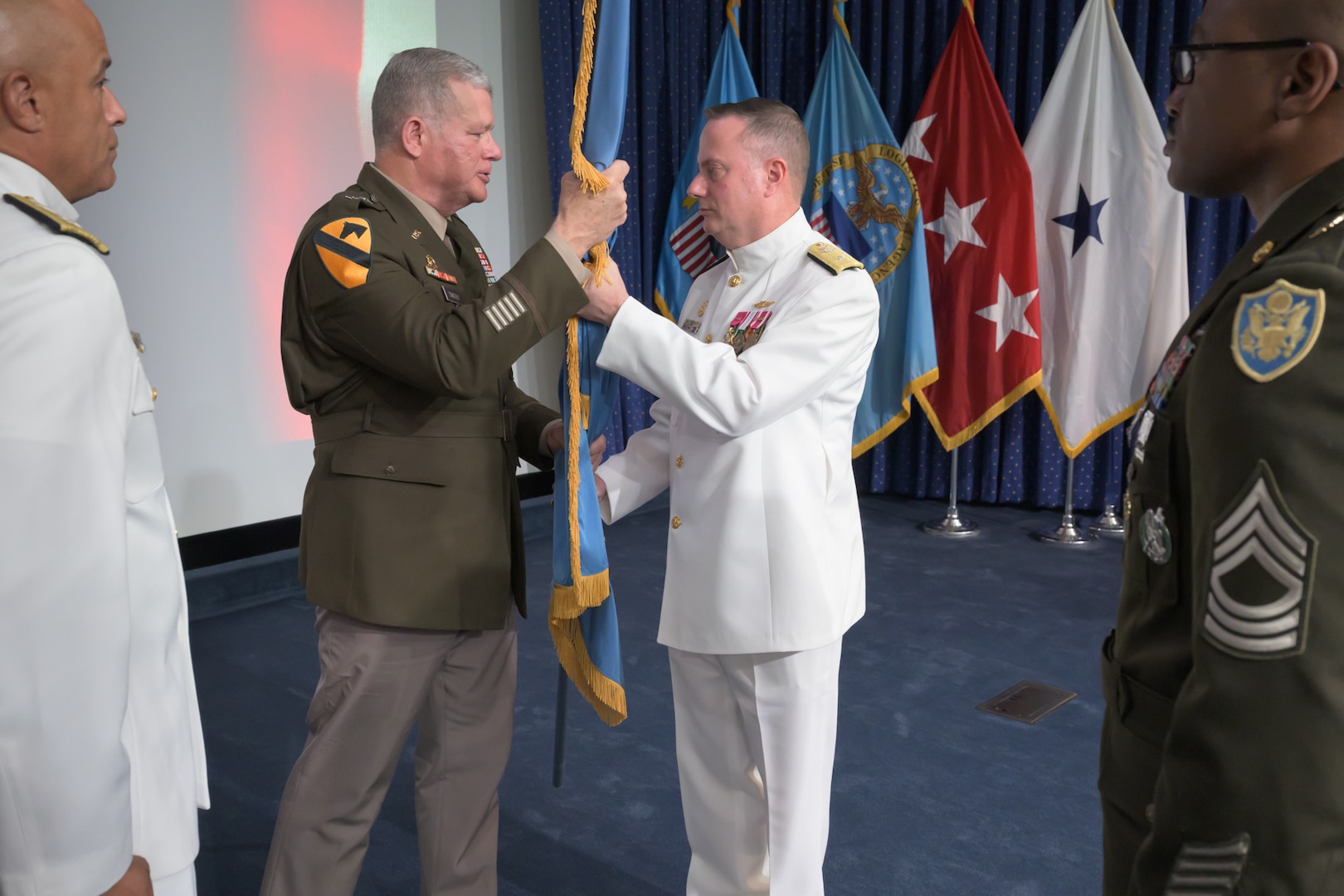 passing the flag