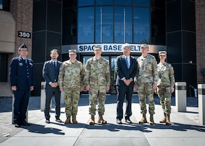 The Consulate-General of Japan in Denver visits Space Base Delta 1 leadership.