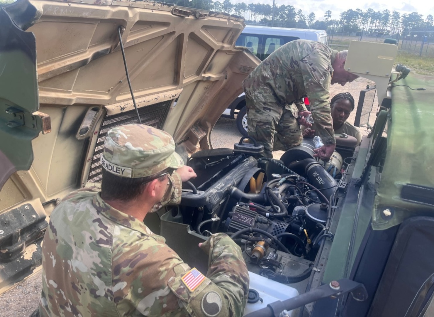329th RSG HHC Conducts Annual Training at Camp Shelby