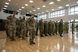 CAMP ASAKA, JAPAN - U.S. Soldiers render a hand-salute while standing in formation with Japanese Ground Self-Defense Forces (JGSDF) Soldiers and Australian Army Soldiers at the opening ceremony for Exercise Yama Sakura 91, Sept. 2, 2026. YS 91 is an annual multilateral CPX hosted by Japan Ground Self Defense Force and conducted in multiple locations throughout Japan. YS 91 is designed to enhance U.S., Japan and multinational partner combat readiness and interoperability while strengthening multinational relationships and demonstrating U.S. resolve to support the security interests of friends and allies in the region. (U.S. Navy photo by Mass Communication Specialist 2nd Class Christian Kibler)