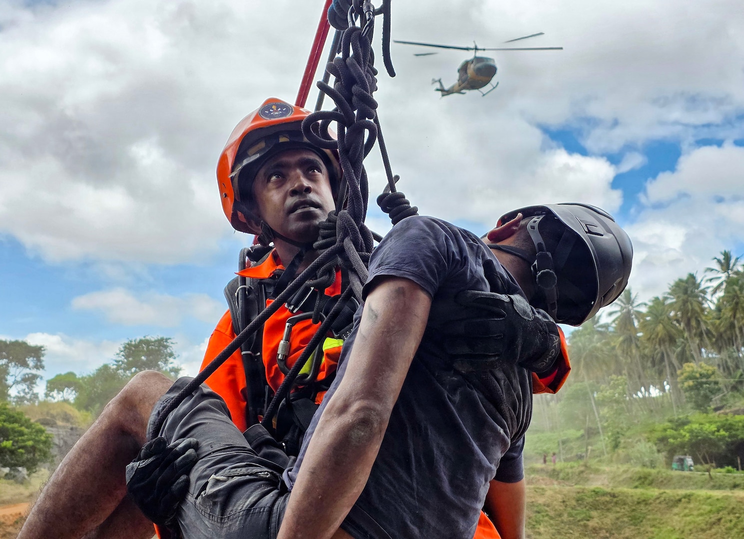 Montana National Guard Soldiers and Airmen, U.S. Pacific Air Forces personnel and Sri Lankan military members take part in disaster response subject matter expert exchanges during Atlas Angel II in Sri Lanka, September 2026.