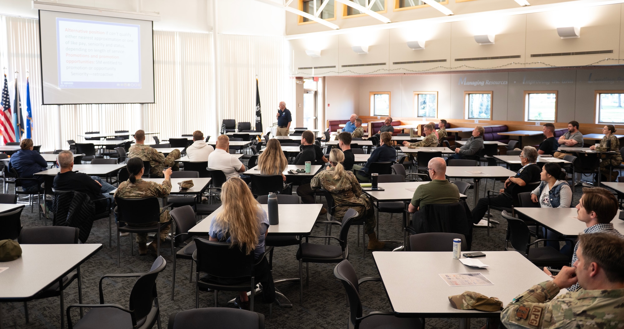 Minnesota’s chapter of the Employer Support of the Guard and Reserve (ESGR) held an event for employers of the Airmen from the 133rd Airlift Wing in St. Paul, Minn., Aug. 5, 2026.