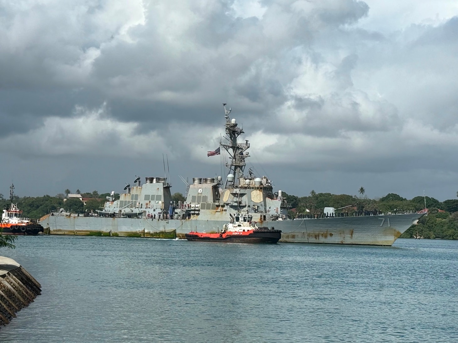 USS Ross port call to Mombasa, Kenya