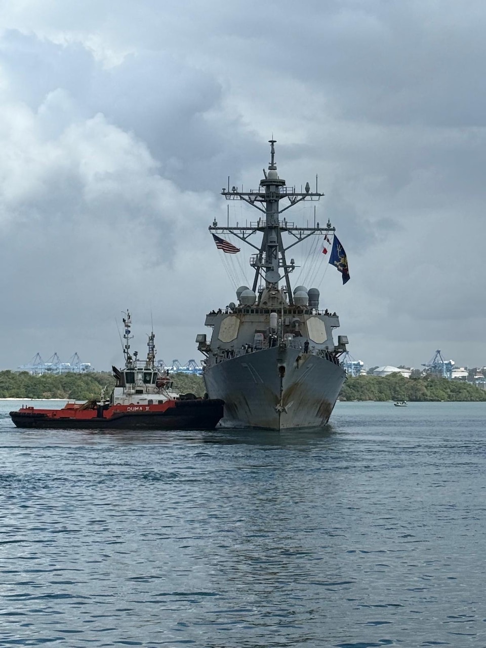USS Ross port call to Mombasa, Kenya