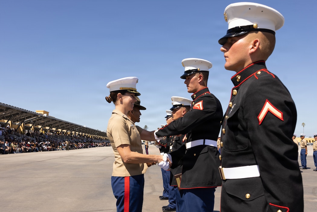 Golf Company Graduation Ceremony