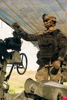 U.S. Soldiers assigned to the 173rd Mobile Brigade Combat Team prepare to employ an M777A2 155 mm howitzer during exercise Saber Junction 26 at the Joint Multinational Readiness Center’s Hohenfels Training Area, Germany, Aug. 30, 2026. The Continuous Transformation initiative is grounded in one principle: increasing the lethality of U.S. Army formations by creating more agile and mobile units capable of responding to complex combat scenarios. (U.S. Army photo by Spc. Aubrey Boyle)