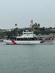 Coast Guard crews interdicted 24 suspected aliens approximately three miles south of Santa Barbara Island, Saturday night.