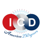 ICD logo with America 250