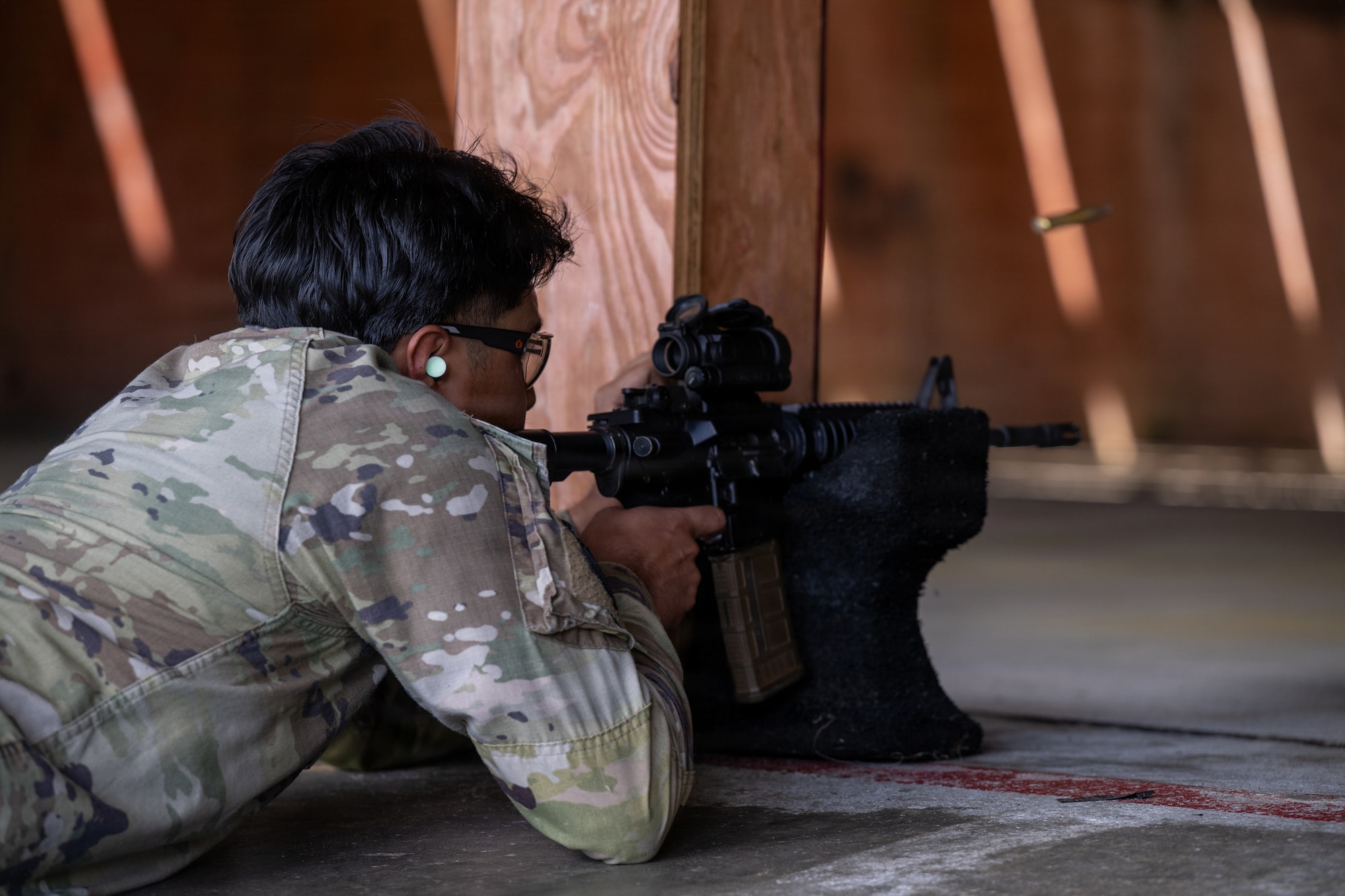 Airman at CATM.