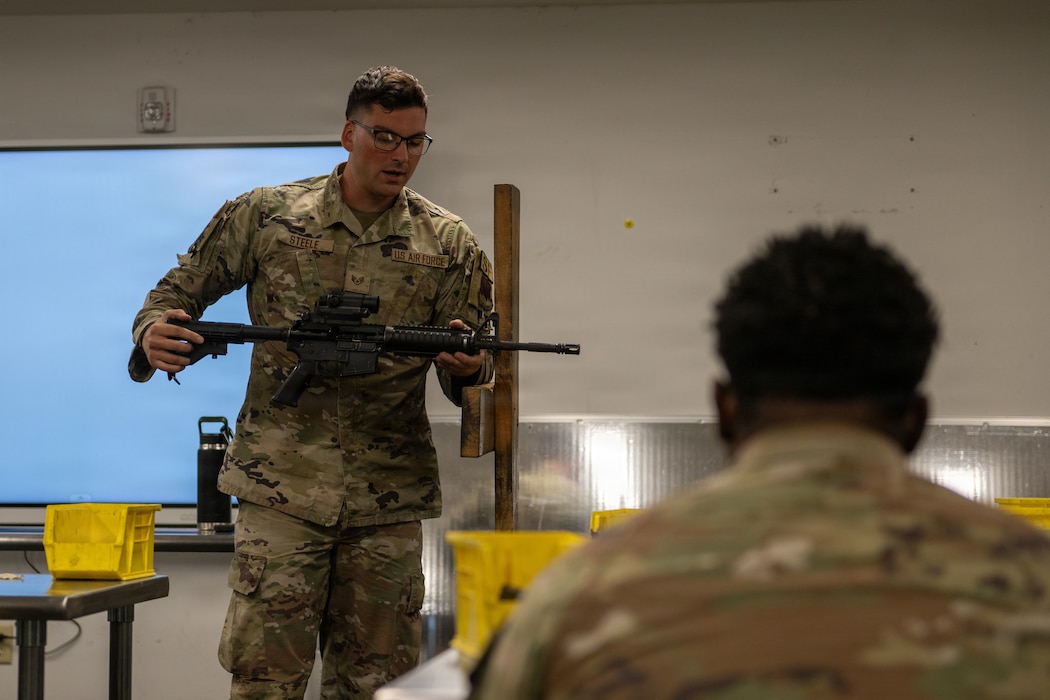 Airman at CATM.