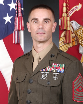 Portrait of Sergeant Major Charles McAdams