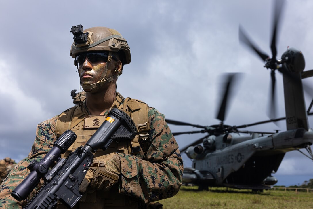 TRAP missions are conducted to ensure safe location, treatment, and extraction of personnel as well as proper seizure of possible downed assets. Matos is a native of Pennsylvania. (U.S. Marine Corps photo by Cpl. Rodney Frye)