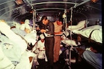 A former hospital corpsman and retired warrant officer has donated a collection of historical photographs and memorabilia to U.S. Navy Medicine Readiness and Training Command Guam and U.S. Naval Hospital Guam, preserving a vital piece of Navy Medicine’s medical legacy supporting military operations in the Pacific during the Vietnam War.



The photographs capture the raw reality of hospital operations between 1968 and 1969 at the former U.S. Naval Hospital Guam built in 1954 in Agana Heights, Guam. They show medical evacuation, patient care, and hospital staff at work. (Courtesy photo)