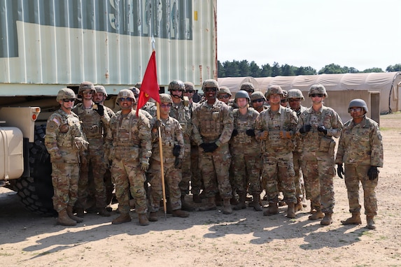 Soldiers of the 639th Transportation Company attend training at the WAREX 2026 exercise in Ft. McCoy, Wisconsin, from 26 July to 10 August 2026.