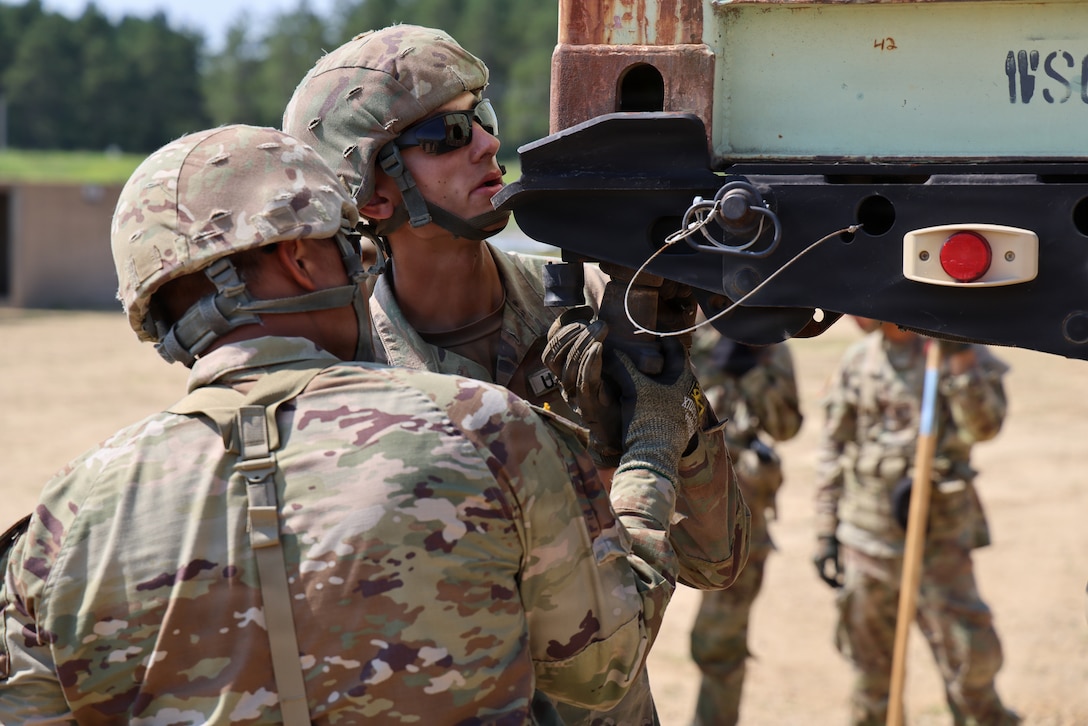 Soldiers of the 639th Transportation Company attend training at the WAREX 2026 exercise in Ft. McCoy, Wisconsin, from 26 July to 10 August 2026.