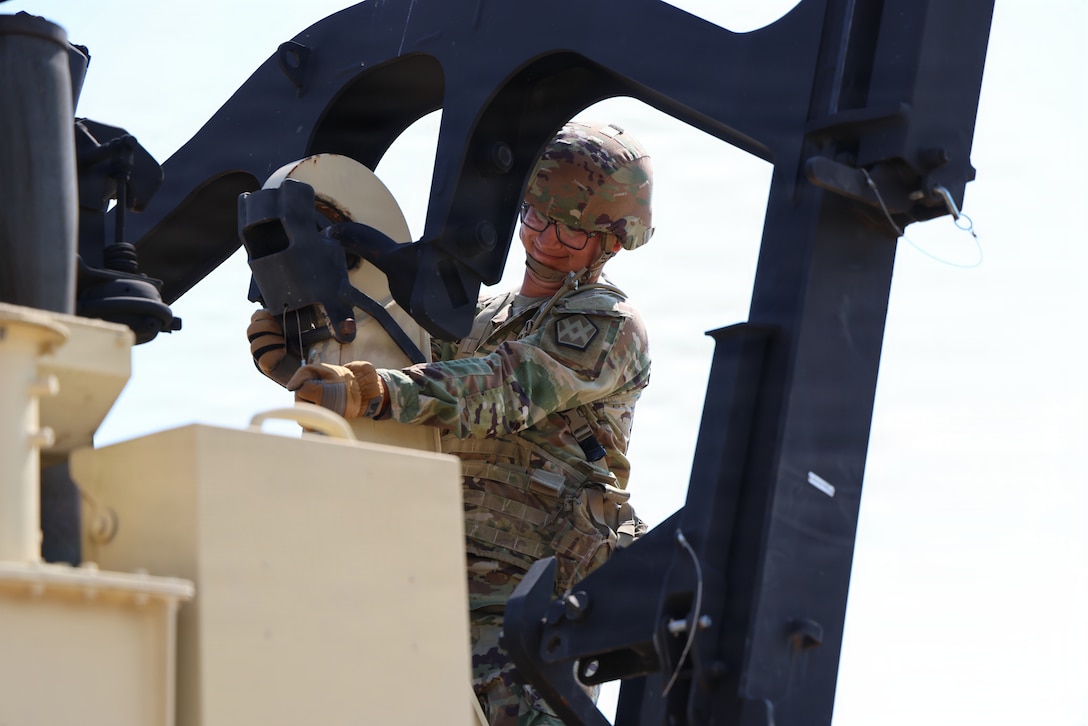 Soldiers of the 639th Transportation Company attend training at the WAREX 2026 exercise in Ft. McCoy, Wisconsin, from 26 July to 10 August 2026.