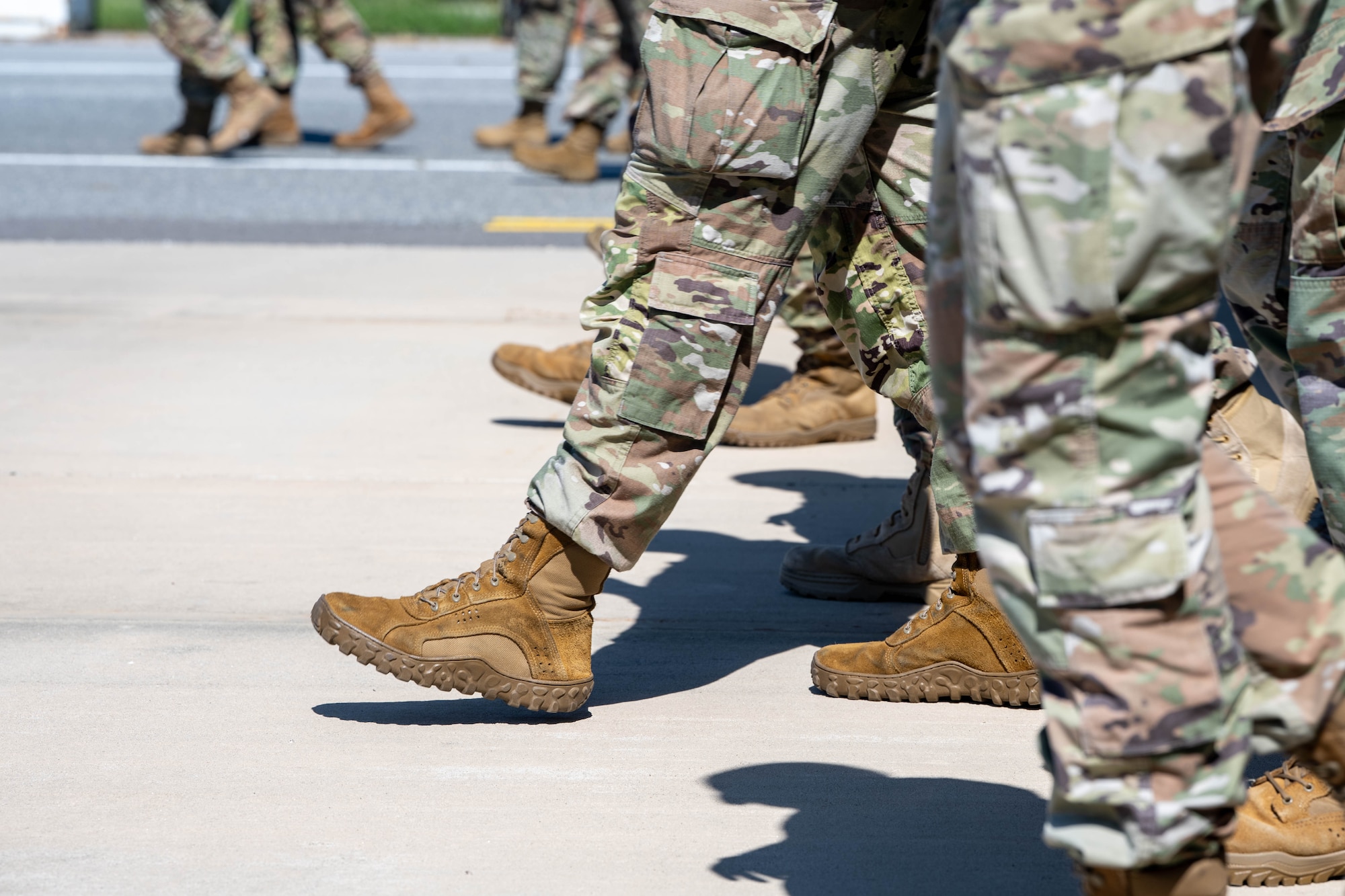 Wolf Pack Conducts Mass FOD Walk