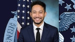 An official portrait of a man.