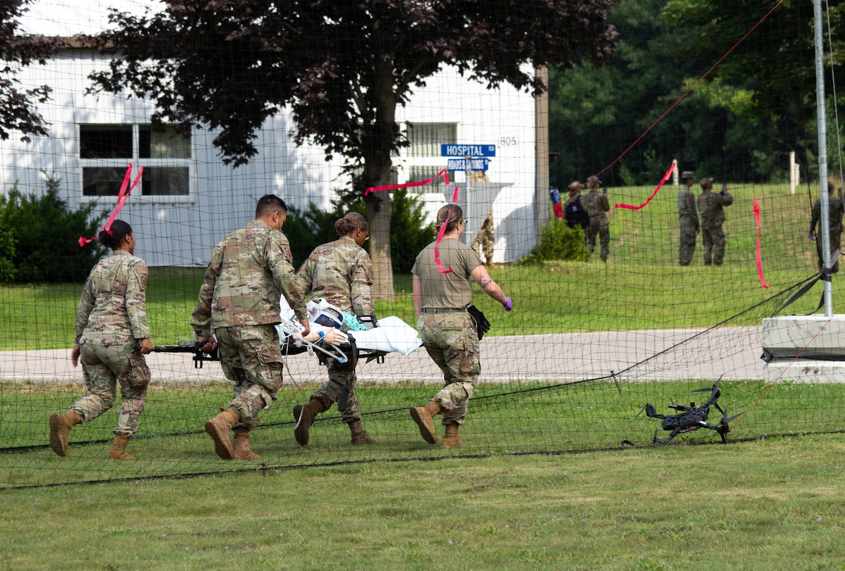Image of Airmen training.