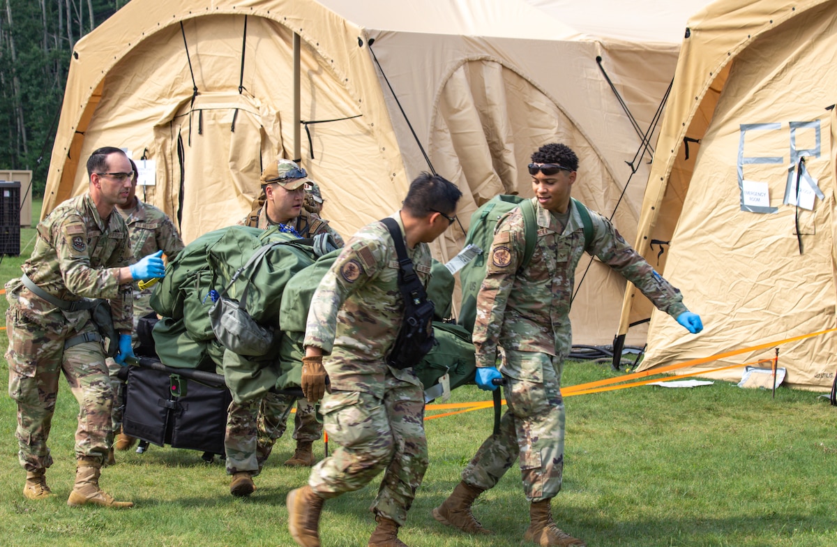 Image of Airmen training.