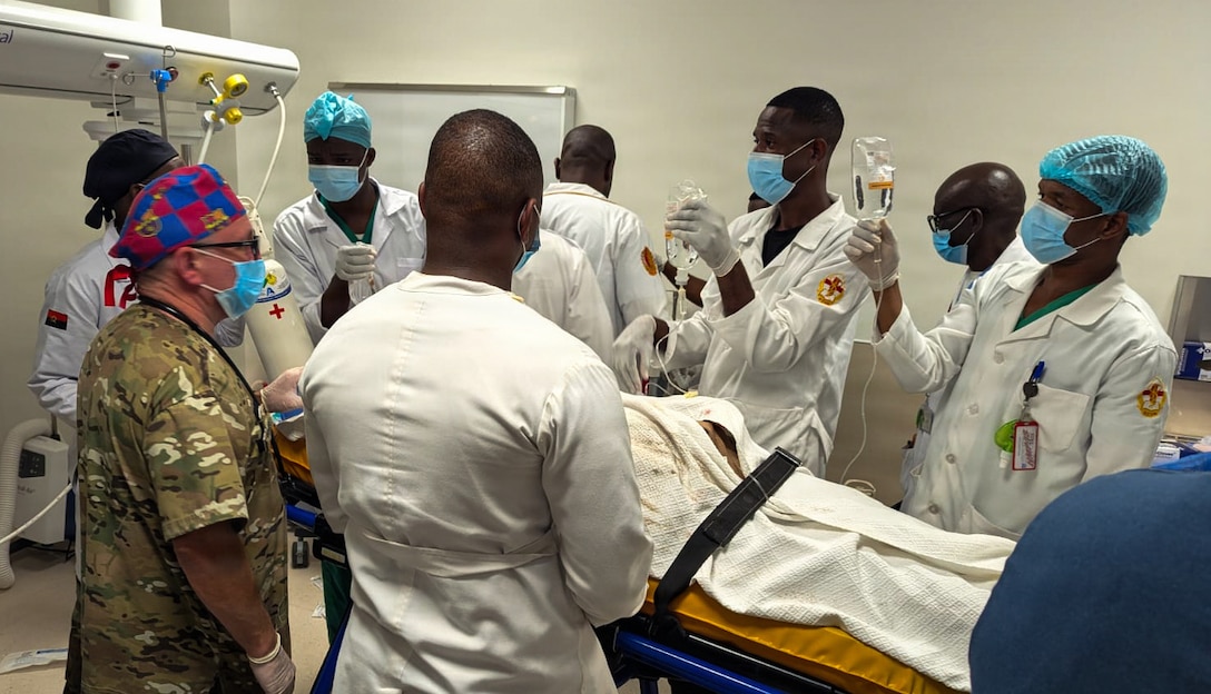 Angola Medical Readiness Exercise