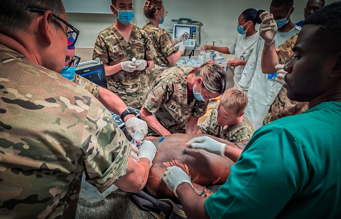 Angola Medical Readiness Exercise