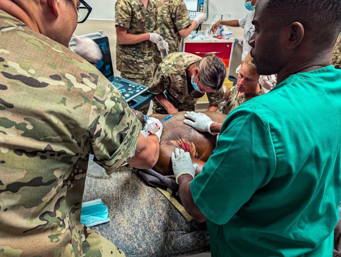 Angola Medical Readiness Exercise