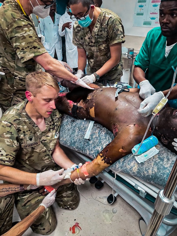 Angola Medical Readiness Exercise