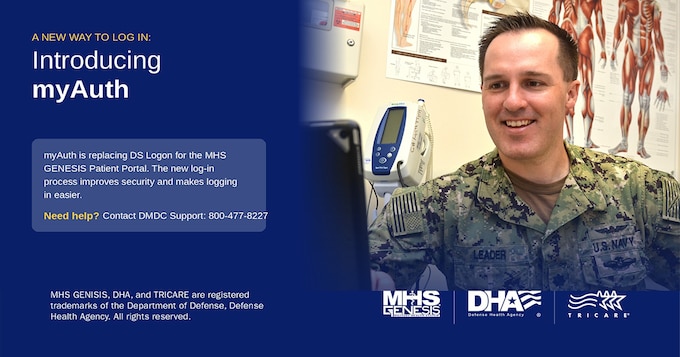 The Department of Defense is phasing out DS Logon, the login credential millions of TRICARE beneficiaries use to access health and benefits websites, in favor of a new platform called myAuth. Martin Army Community Hospital beneficiaries who use DS Logon to manage their TRICARE benefits should start switching now, before the credential stops working Sept. 30.