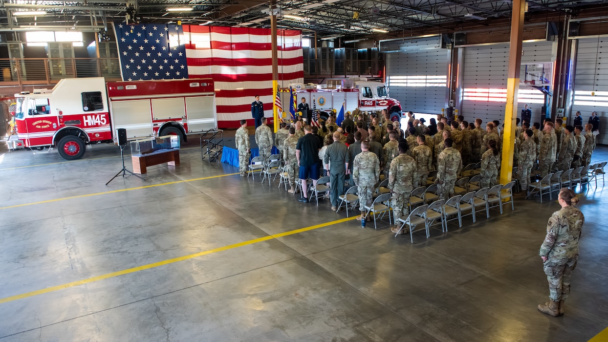 Airmen attend 9/11 remembrance ceremony