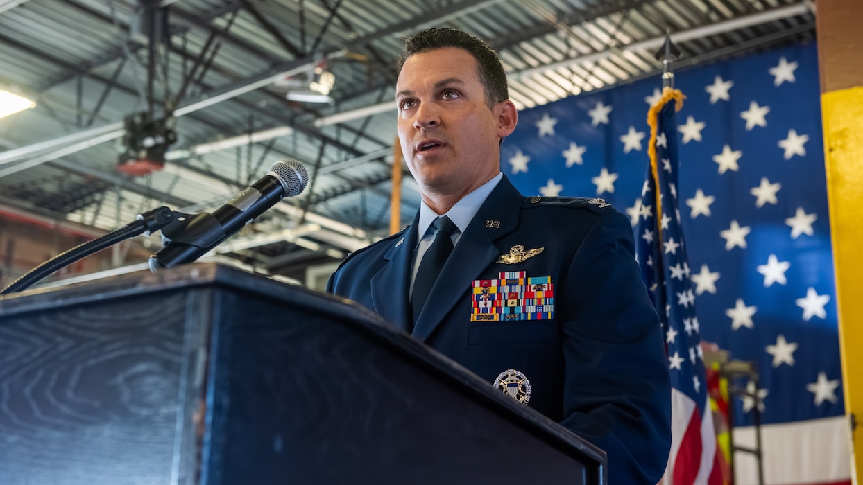 Deputy commander delivers remarks