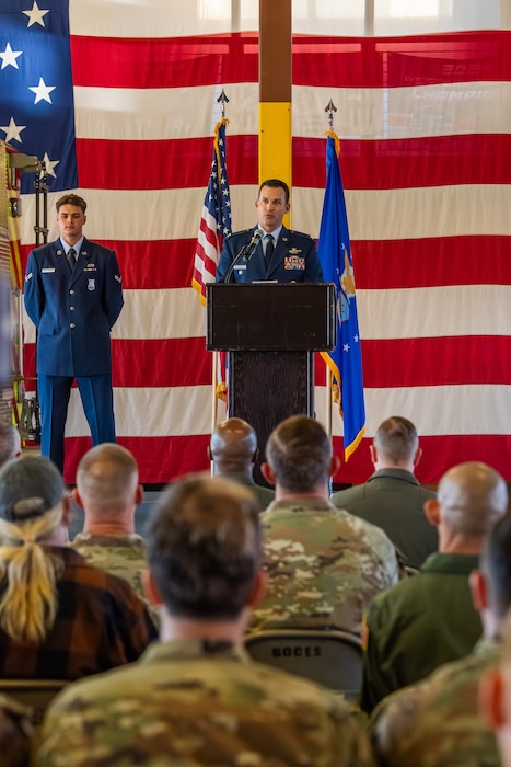 Deputy commander delivers remarks