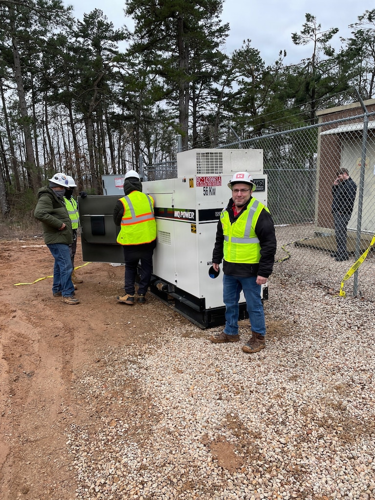 The U.S. Army Corps of Engineers, Tulsa District (SWT) Temporary Emergency Power Team completed a generator deinstallation at a Tennessee Advanced Communication Network (TACN) tower in Savannah, Tennessee, Feb. 4, 2026.