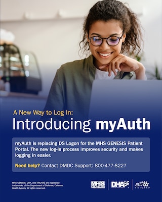 Social Media Graphic: Introducing myAuth