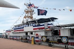 The U.S. Coast Guard commissions its newest Fast Response Cutter, Coast Guard Cutter Jeffrey Palazzo (WPC 1163), during a ceremony in New York City, Sept. 12, 2026. The cutter is named in honor of Jeffrey Palazzo, a New York City firefighter and Coast Guard reservist who made the ultimate sacrifice while responding to the Sept. 11, 2001, terrorist attacks at the World Trade Center. (U.S. Coast Guard photo)