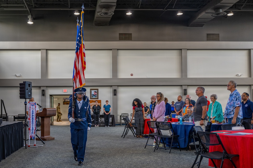 Members at an Retiree Appreciation Day Event
