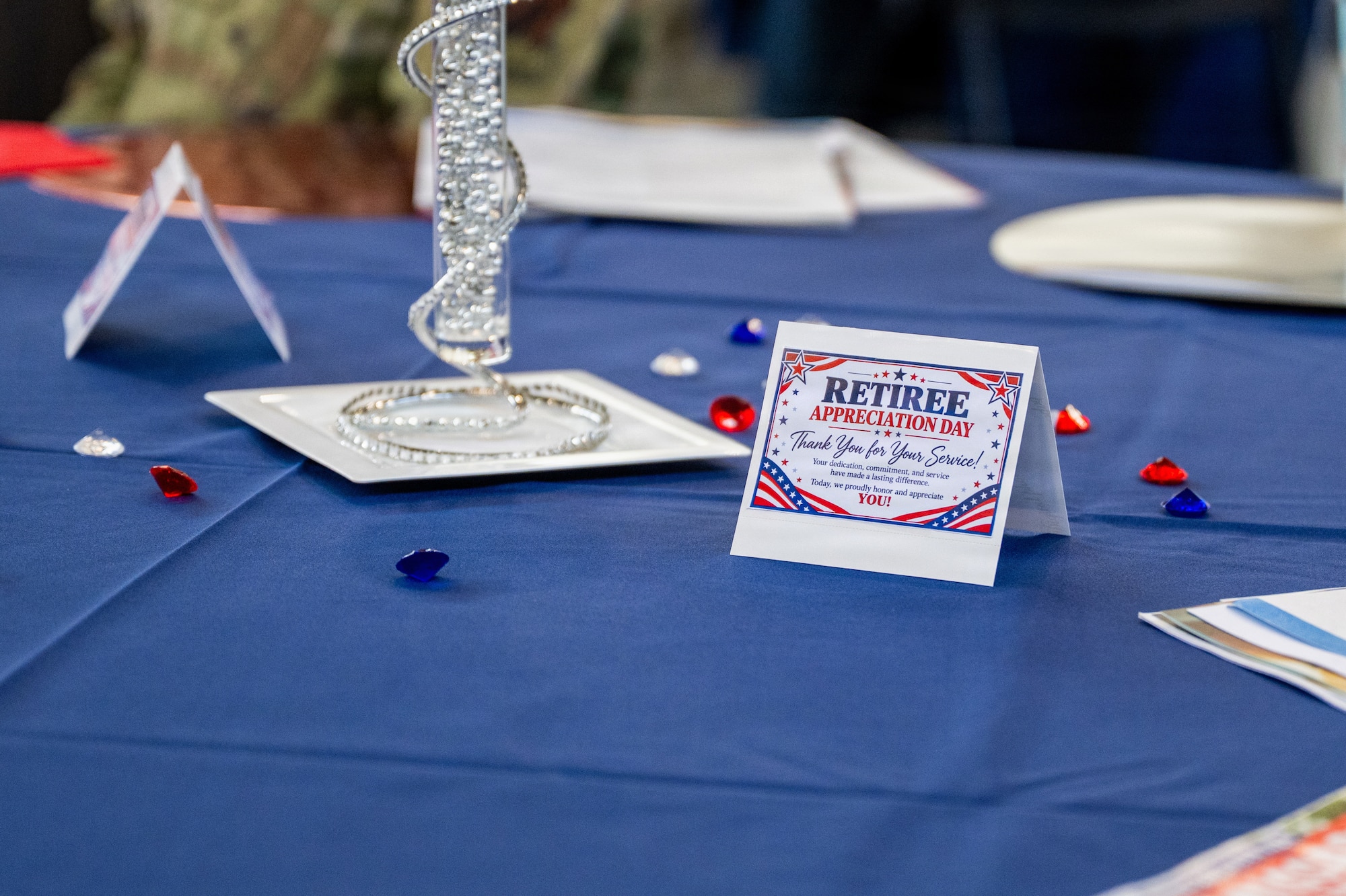 Members at an Retiree Appreciation Day Event