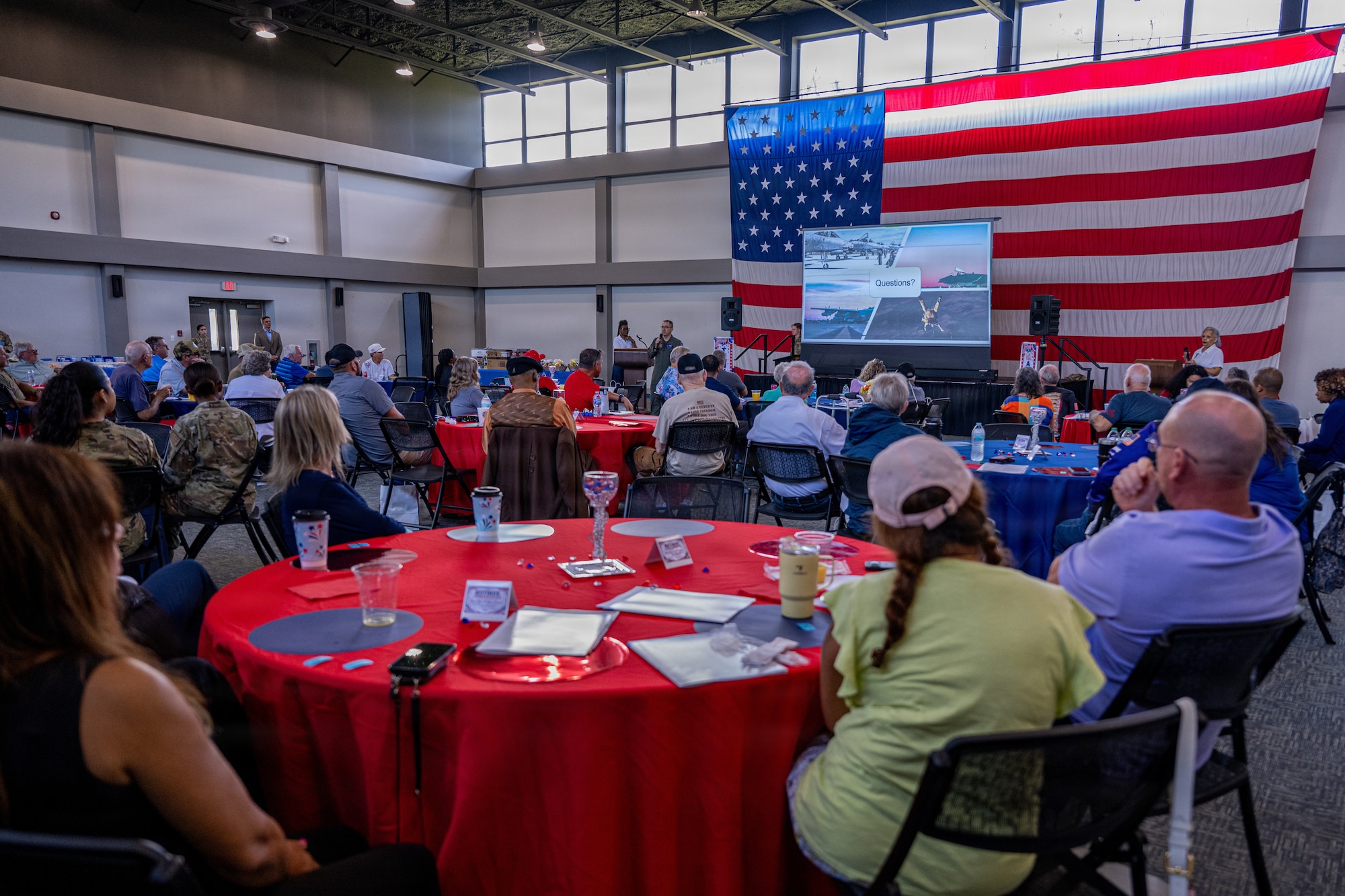 Members at an Retiree Appreciation Day Event