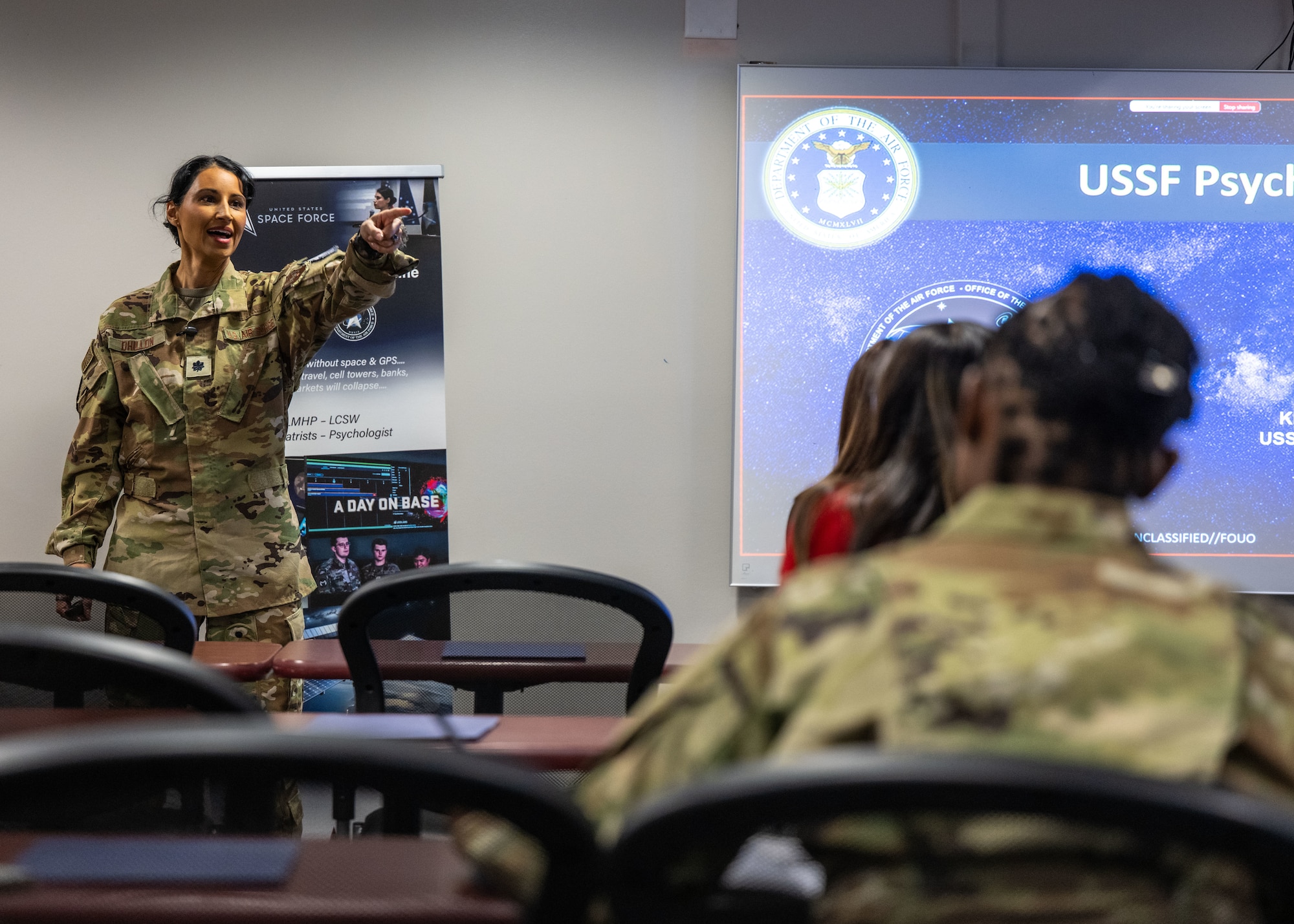 U.S. Air Force Lt. Col. Kieran Dhillon, in collaboration with Peterson SFB Guardian Resilience Team, hosted a two-day summit designed to bring together professionals in the mental health field to provide advocacy and discuss best practices for assisting Guardians and their families.