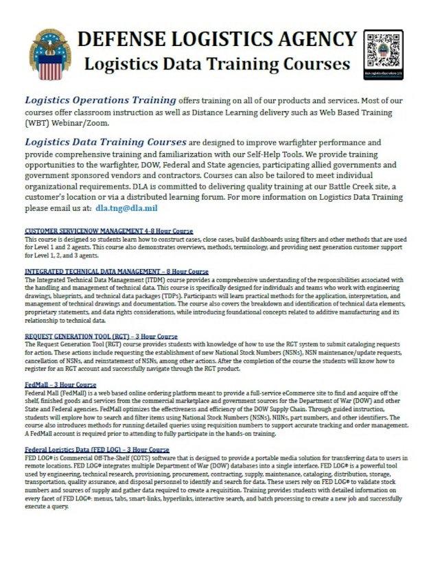 Logistics Data Training Courses thumbnail